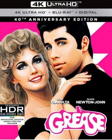 Grease 4K 1978 poster