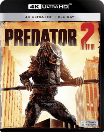 Predator 2 4K 1990 poster