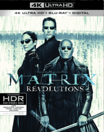 Matrix Revolutions 4K 2003 poster