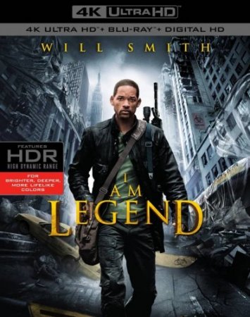 I Am Legend 4K 2007 poster