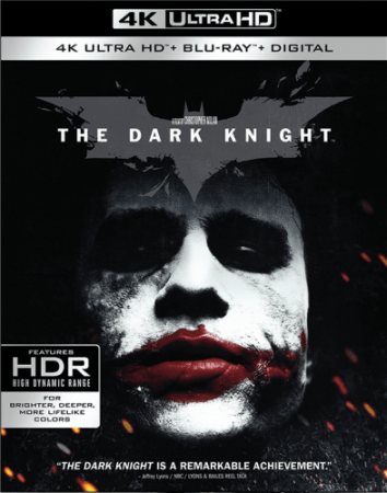 The Dark Knight 4K 2008 poster