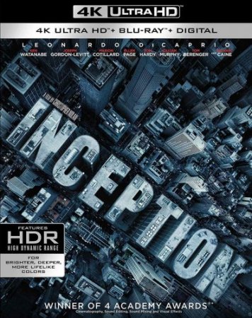 Inception 4K 2010 poster