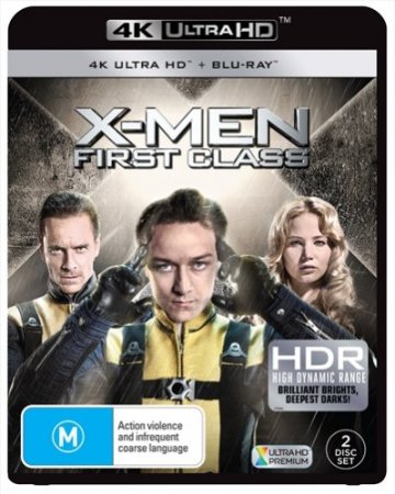 X-Men: Erste Entscheidung 4K 2011 poster