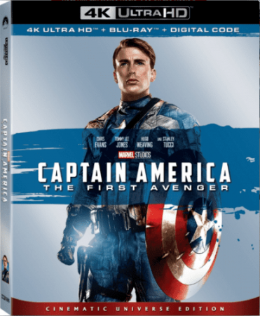 Captain America The First Avenger 4K 2011 poster