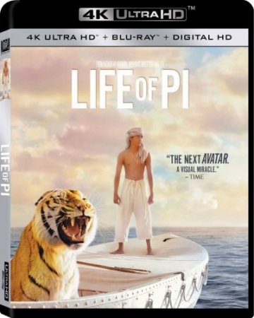Life of Pi: Schiffbruch mit Tiger 4K 2012 poster