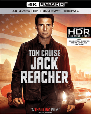Jack Reacher 4K 2012 poster