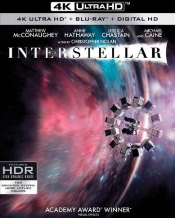 Interstellar 4K 2014 poster