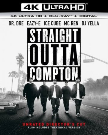 Straight Outta Compton 4K 2015 poster