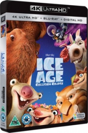 Ice Age Collision Course 4K 2016 poster
