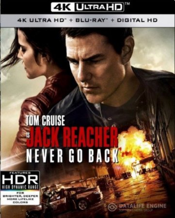 Jack Reacher Never Go Back 4K 2016 poster