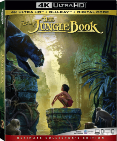 The Jungle Book 4K 2016 poster