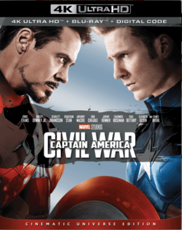 Captain America Civil War 4K 2016 poster