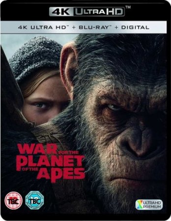 Planet der Affen: Survival 4K 2017 poster