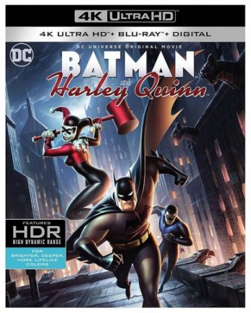 Batman und Harley Quinn 4K 2017 poster