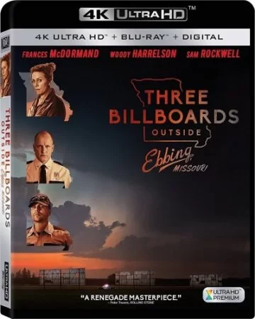 Three Billboards Outside Ebbing, Missouri 4K 2017 poster