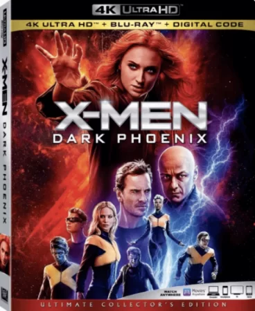 X-Men: Dark Phoenix 4K 2019 poster