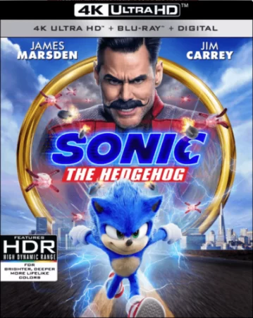 Sonic the Hedgehog 4K 2020 poster