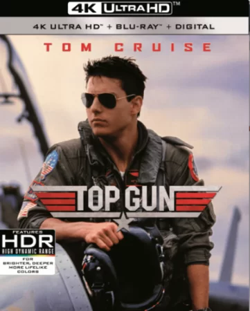 Top Gun 4K 1986 poster