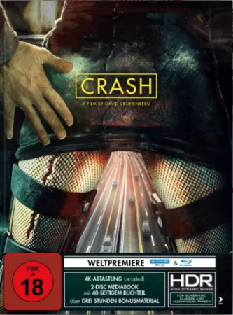 Crash 4K 1996 poster