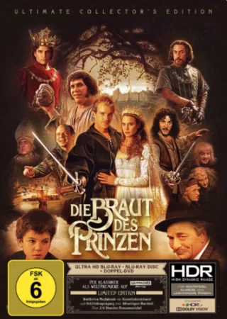 Die Braut des Prinzen 4K 1987 poster