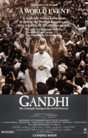 Gandhi 4K 1982 poster