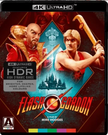 Flash Gordon 4K 1980 poster