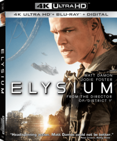 Elysium 4K 2013 poster