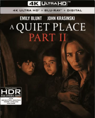 A Quiet Place Part 2 4K 2020 poster