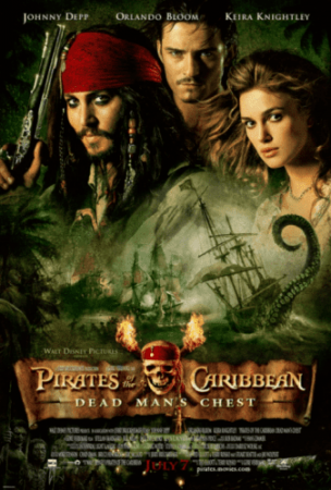 Pirates of the Caribbean – Fluch der Karibik 2 4K 2006 poster