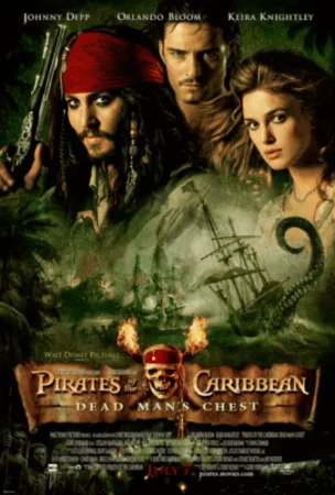 Pirates of the Caribbean – Fluch der Karibik 2 4K 2006 poster