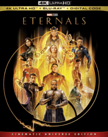 Eternals 4K 2021 poster