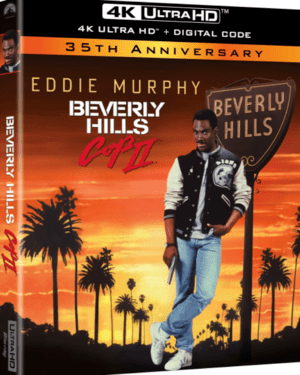 Beverly Hills Cop II 4K 1987 poster