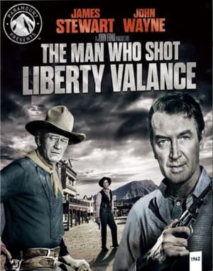 Der Mann, der Liberty Valance erschoß 4K 1962 poster