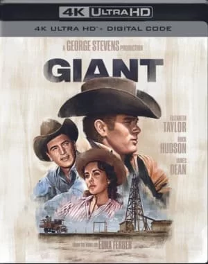 Giganten 4K 1956 poster