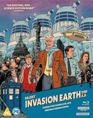 Dr. Who: Die Invasion der Daleks auf der Erde 2150 n. Chr. 4K 1966 poster
