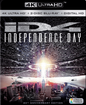 Independence Day 4K 1996 poster
