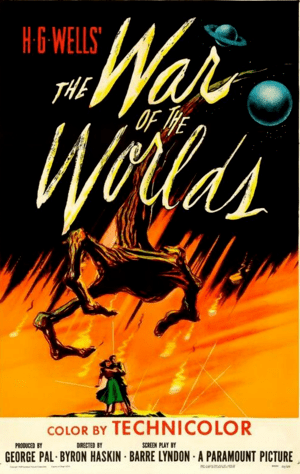 Kampf der Welten 4K 1953 poster