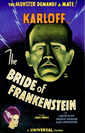 Frankensteins Braut 4K 1935 poster