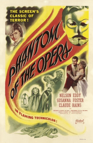 Phantom der Oper 4K 1943 poster