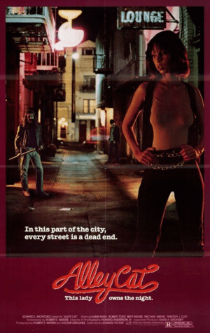 Alley Cat  4K 1984 poster