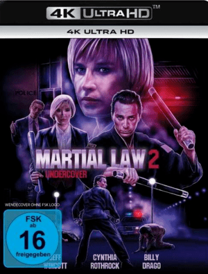 Martial Law II: Undercover 4K 1991 poster