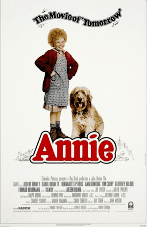 Annie 4K 1982 poster