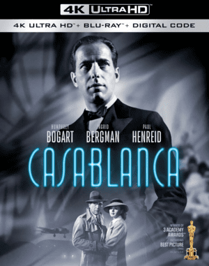 Casablanca 4K 1942 poster