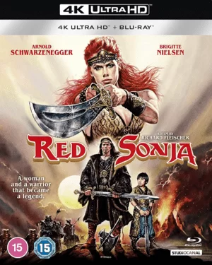 Rote Sonja 4K 1985 poster