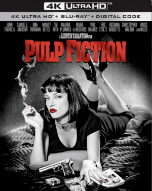 Pulp Fiction 4K 1994 poster