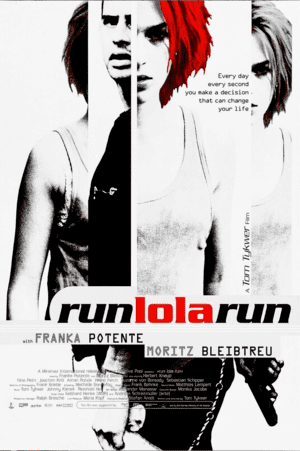 Lola rennt 4K 1998 poster