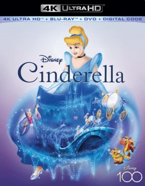 Cinderella 4K 1950 poster