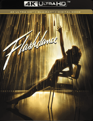 Flashdance 4K 1983 poster