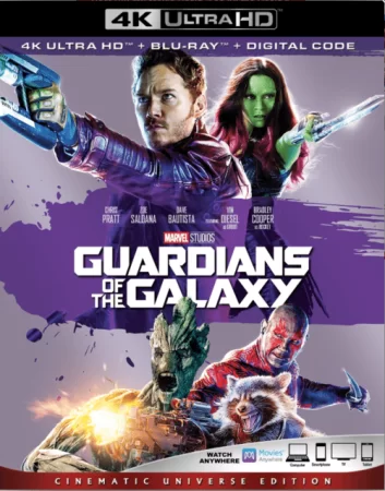 Guardians of the Galaxy 4K 2014 poster