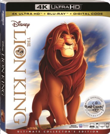 Der König der Löwen 4K 1994 poster